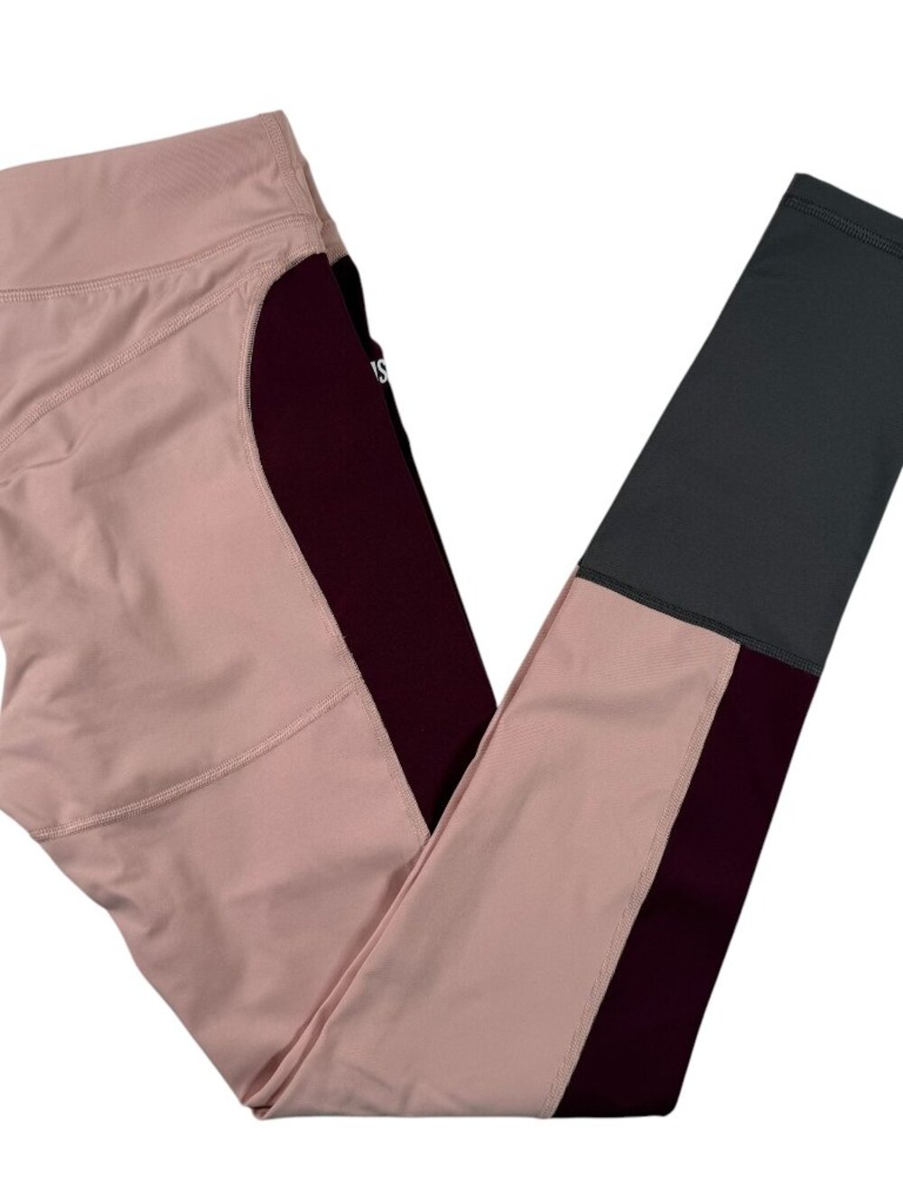 Gymshark Leggings Womens Medium Pink High Rise Ankle Stretch Yoga Workout